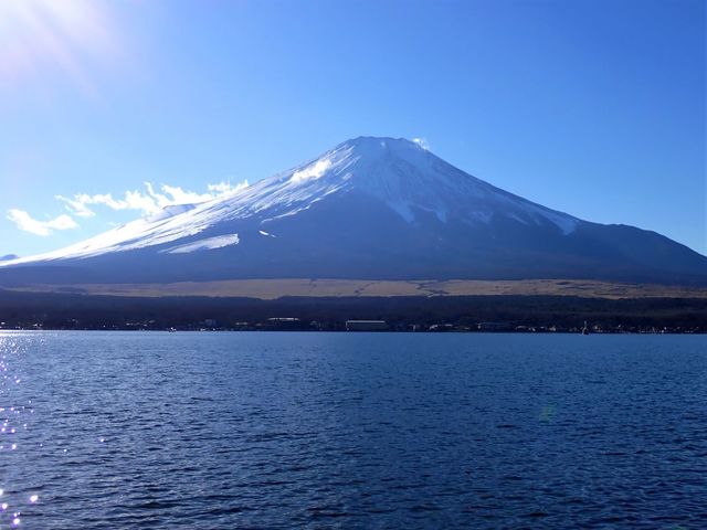 2023年元旦富士山　山中湖.JPG